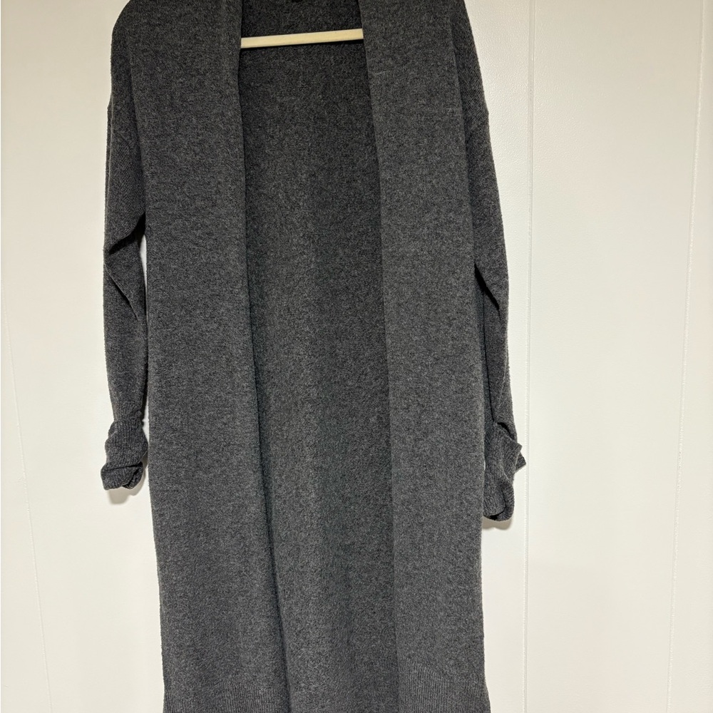 Prologue Heather Gray Knit Cardigan